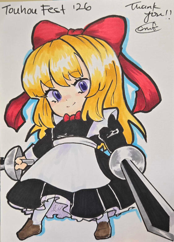 ink commission - Touhoufest 2026