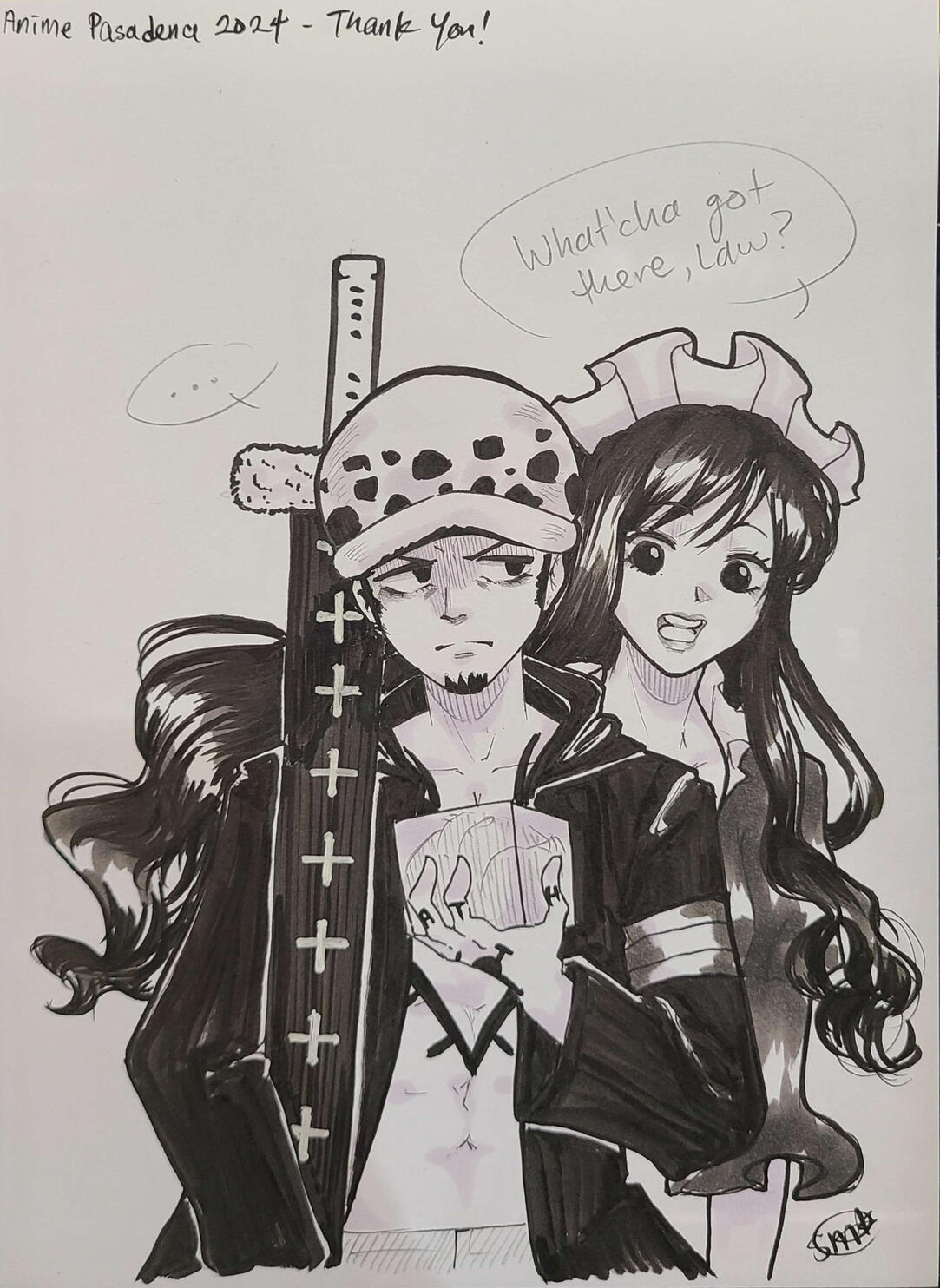 ink commission - Anime Pasadena '24