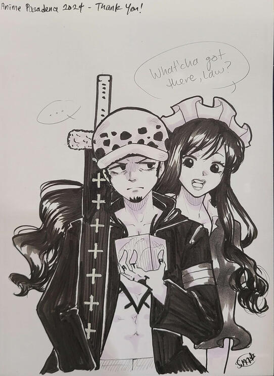 ink commission - Anime Pasadena '24